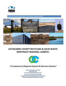 outagamie county recycling & solid waste northeast regional landfill