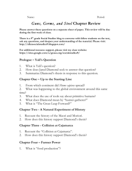 Guns germs steel review essay