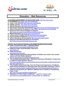 Education – Web Resources