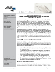 Client Alert - Arnall Golden Gregory LLP