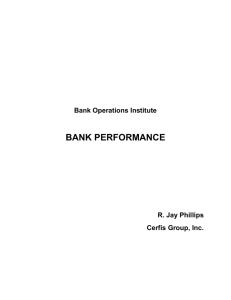 BANK PERFORMANCE