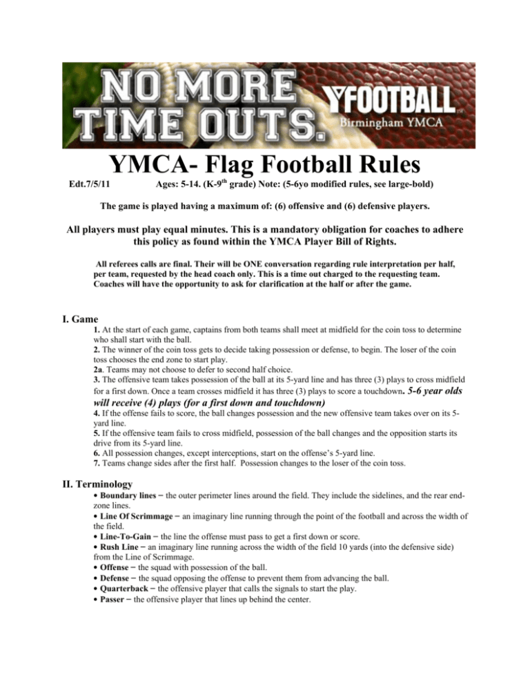 Flag Football Rules