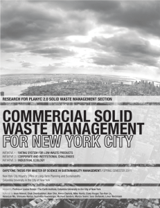 commercial solid waste management