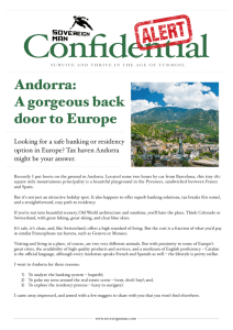 Andorra: A gorgeous back door to Europe