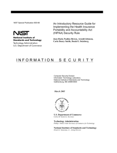NIST SP 800-66