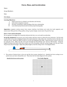 Force, Mass, and Acceleration - Physics &...Force, Mass, and