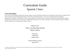 Spanish Intro 2