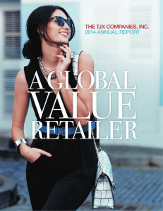 THE TJX COMPANIES, INC. 2014 ANNUAL REPORT