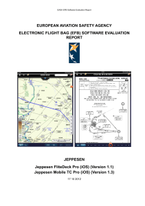 Jeppesen FD Pro iOS and TC Pro iOS - EFB Software