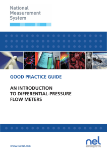 An Introduction to Differential-Pressure Flow Meters