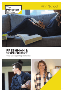High School FRESHMAN & SOPHOMORE