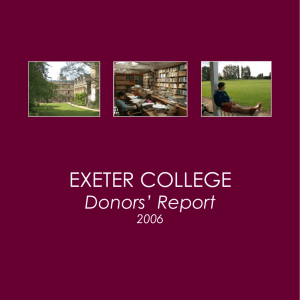 2005-2006 - Exeter College