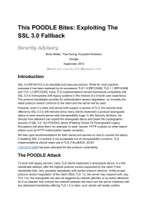 This POODLE Bites: Exploiting The SSL 3.0 Fallback