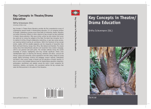 Key Concepts in Theatre/ Drama Education