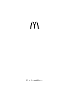 McDonald's Corporation 2014 Annual Report