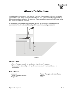 Atwood's Machine
