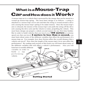 MouseTrap Cars - BOOK