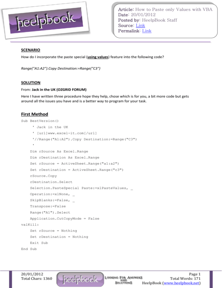 excel-how-to-paste-only-values-with-vba