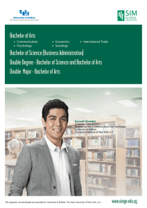 (Business Administration) Double Degree