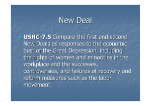 7.5 1920s, Great Depression, and New Deal