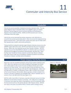 Commuter and Intercity Bus Service