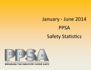 January - June 2014 PPSA Safety Statistics