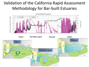 Validation of the California Rapid Assessment Methodology for Bar
