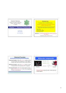 Molecular compounds