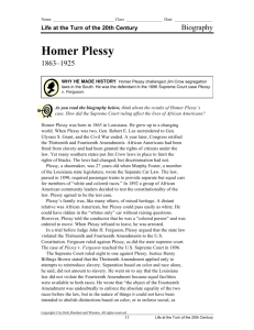 Homer Plessy - Celina City Schools