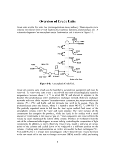 Overview of Crude Units