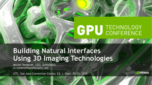 Building Natural Interfaces Using 3D Imaging Technologies