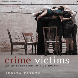 Crime Victims: An Introduction to Victimology, 8th ed.