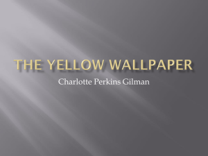 "The Yellow Wallpaper"
