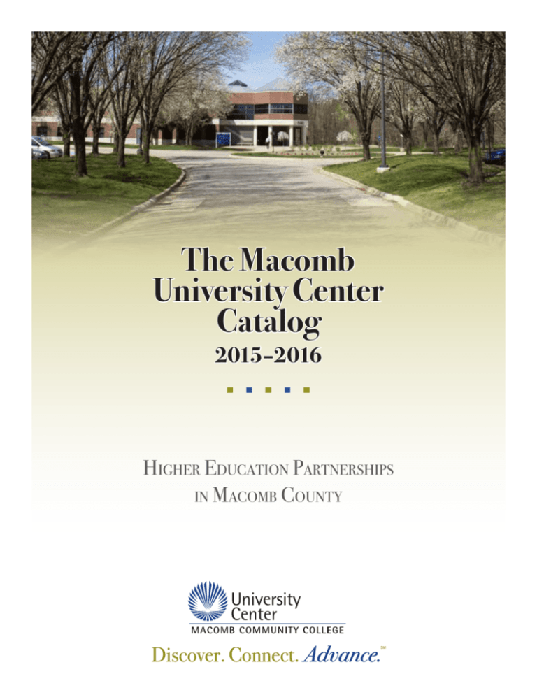 The University Center Catalog