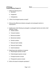 Page 1 of 2 AP Biology Name Guided Reading Chapter 24 1. Define