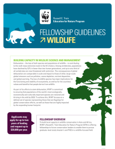 Building Capacity in Wildlife Science and Management