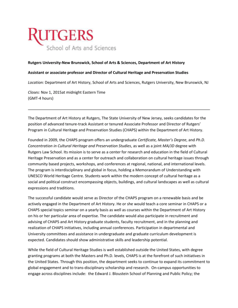 Rutgers University-New Brunswick, School Of Arts & Sciences