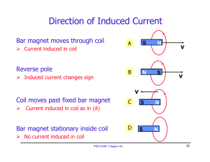 Direction of Induced Current