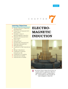 ELECTRO- MAGNETIC INDUCTION