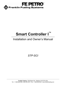 STP-SCI - Installation and Owners Manual