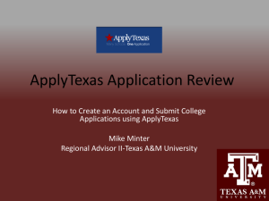 Apply Texas