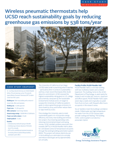 UC San Diego - Energy Technology Assistance Program (ETAP)