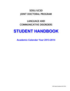 sdsu/ucsd joint doctoral program language and communicative