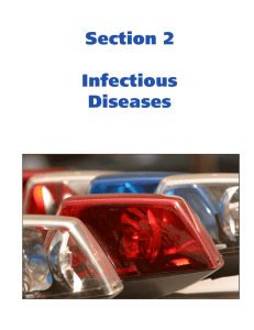 Section 2 Infectious Diseases