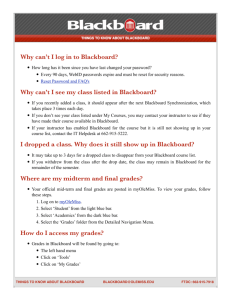 Things to Know About Blackboard