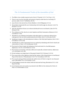 16 Fundamental Truths of the AG