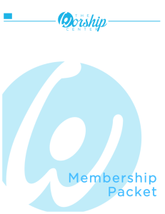 Membership Booklet PDF