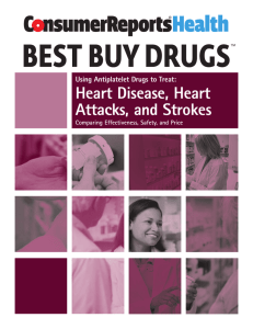 Antiplatelet Drugs - Consumer Health Choices