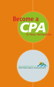 Become a - New Hampshire Society of CPAs