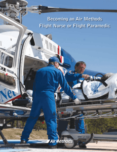 Becoming an Air Methods Flight Nurse or Flight Paramedic